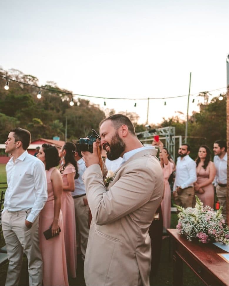 Guests capturing spontaneous moments only they could see